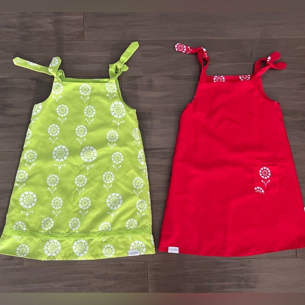 Ivy & Alex Grow with Me Reversible Dress(tunic & top) bundle Age 5-8yrs Boutique